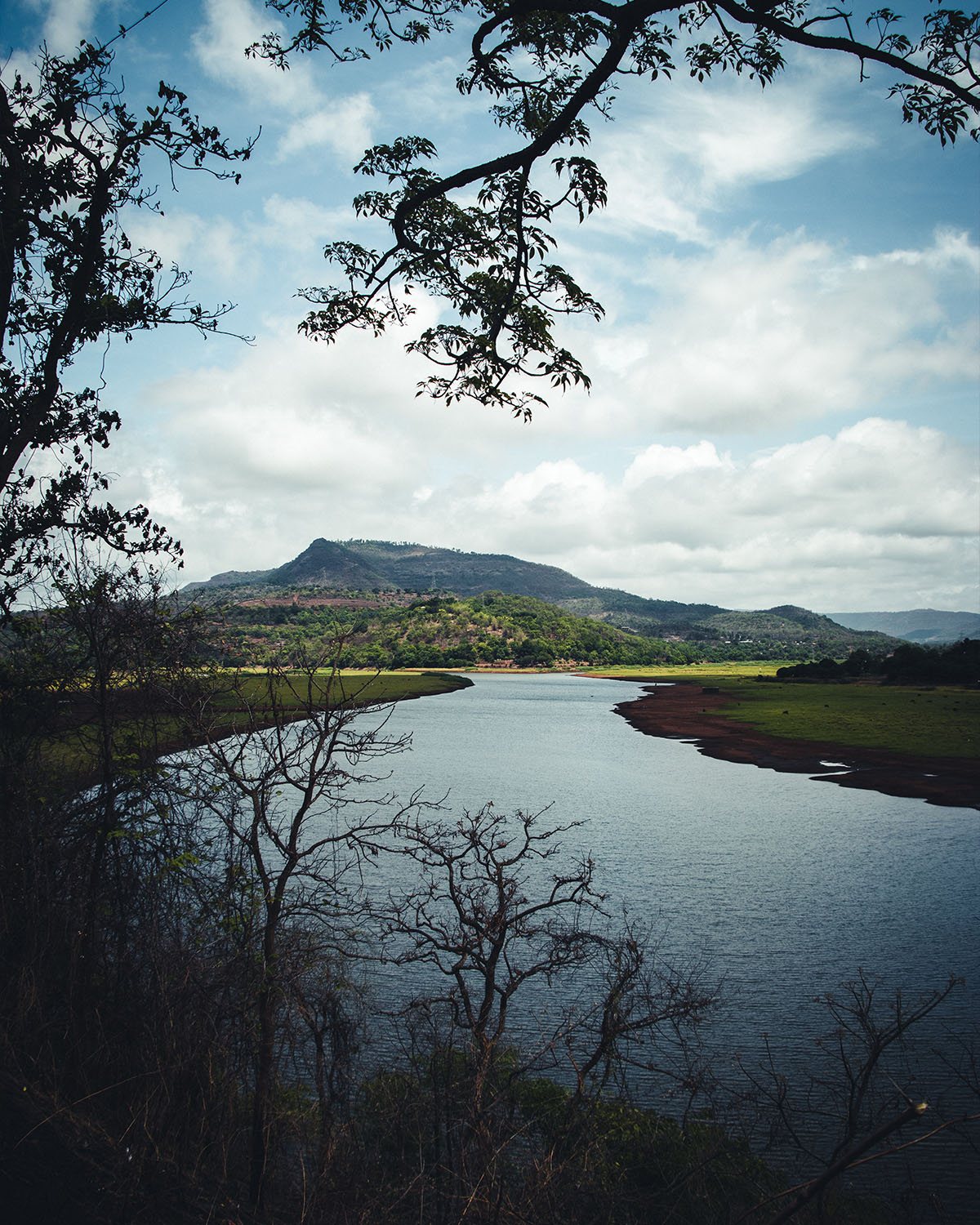 river landscape near pune