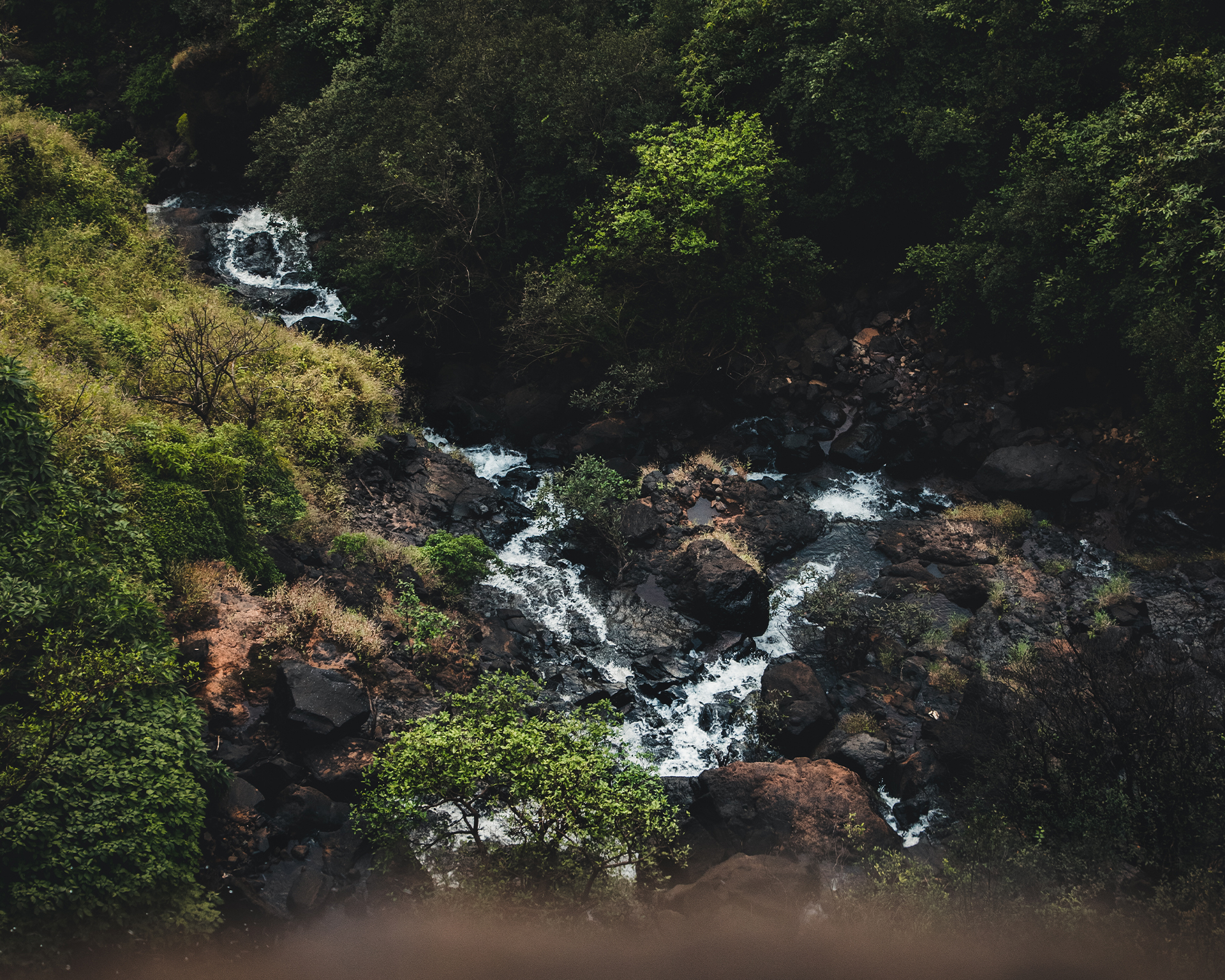 hidden waterfall